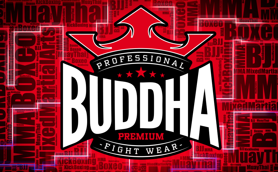 Buddha Fight Wear Luzbel Boxing Gloves - Muay Thai & Kickboxing - 12oz Blue - Premium Leather & Odor-Resistant Interior