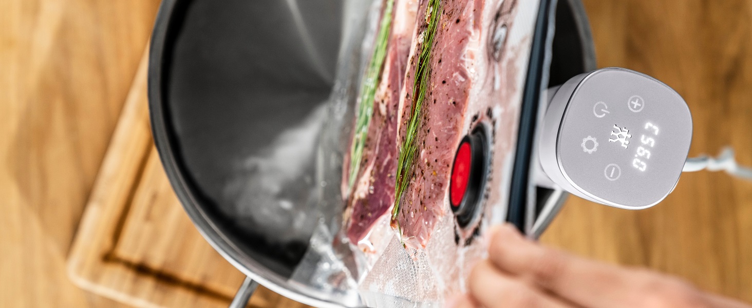 Вакуумний ланч-бокс Zwilling Fresh & Save з набором сталевих столових приборів, ударостійкий, чорний