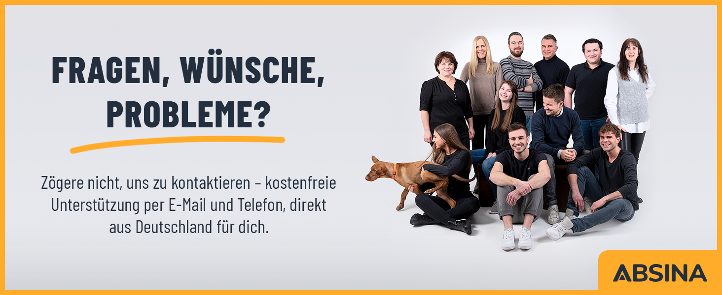 Кабель для зарядки електромобілів ABSINA Typ 2 Schuko, 3.7kW, 16A, IP67, 6.4м (з кріпленням для стіни)