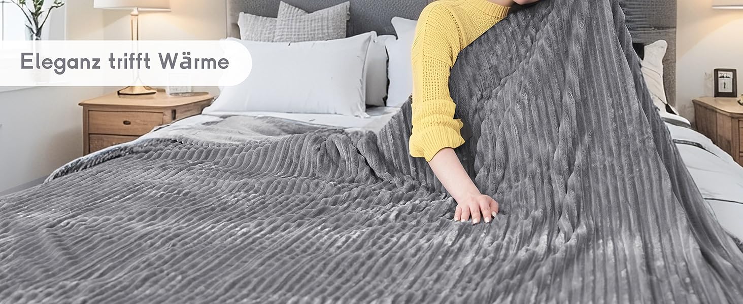 Електрична ковдра з автовимкненням 130x180 см – 9 рівнів нагріву, таймер, захист від перегріву, чорна