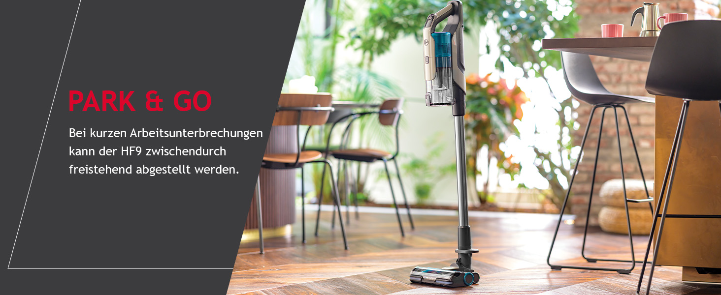 Бездротовий акумуляторний пилосос Hoover HF9 I Без мішка, LED-підсвітка, Anti-Twist насадка, для всіх поверхонь (для тварин)