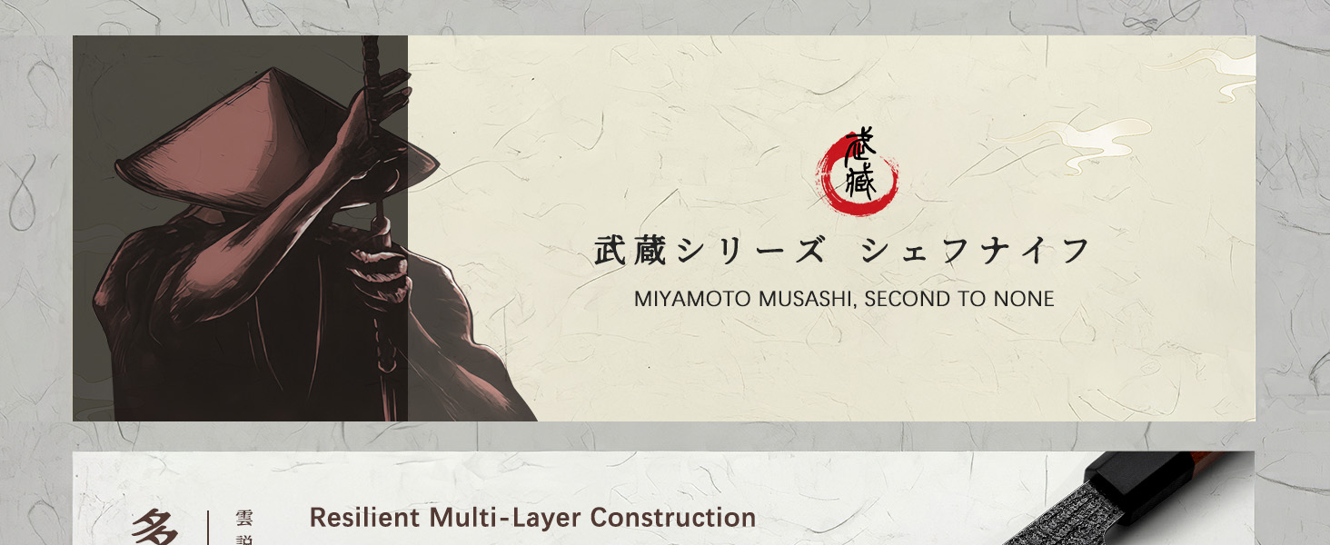 Професійний японський кухонний ніж Шеф (Gyuto) HOSHANHO, 20 см, сталь високої якості