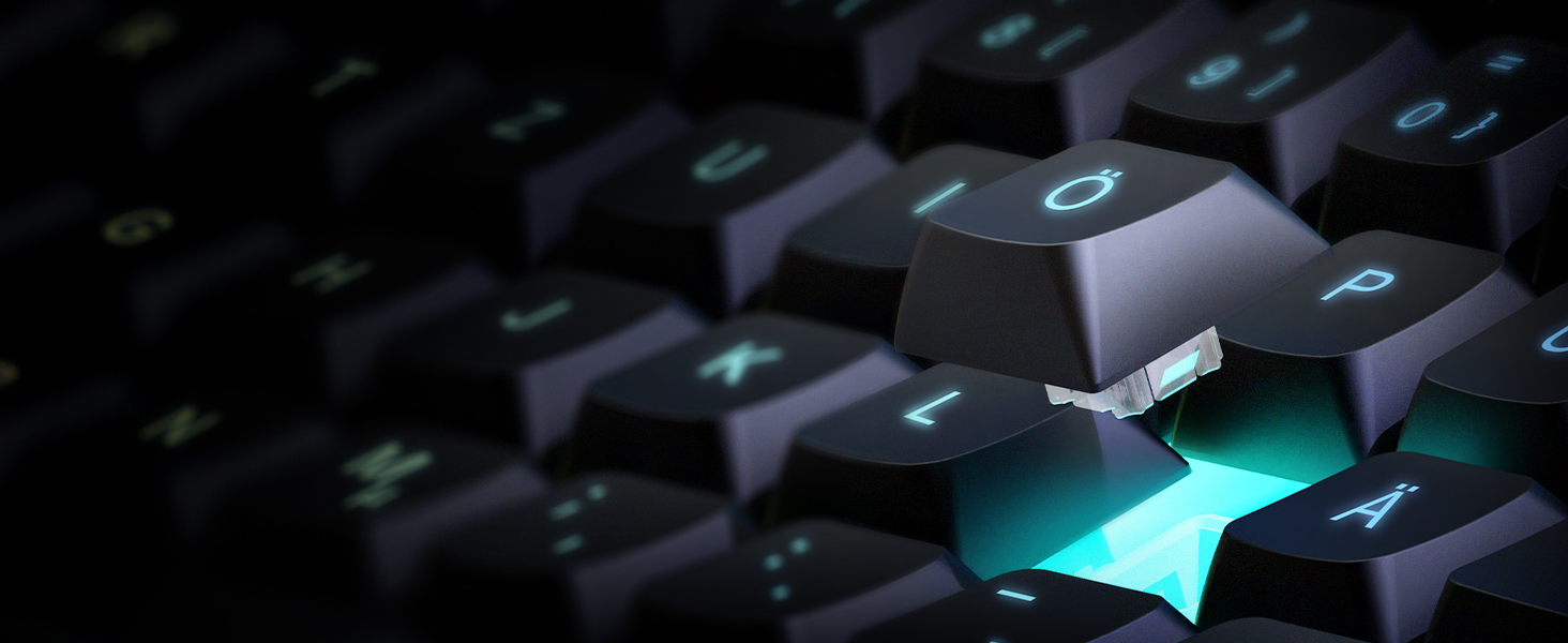 Бездротовий комплект клавіатури та миші RedThunder 75% QWERTZ RGB з підсвічуванням, для ПК Xbox PS5, чорний. Підтримка мультимедійних функцій та оптичний сенсор 7D.