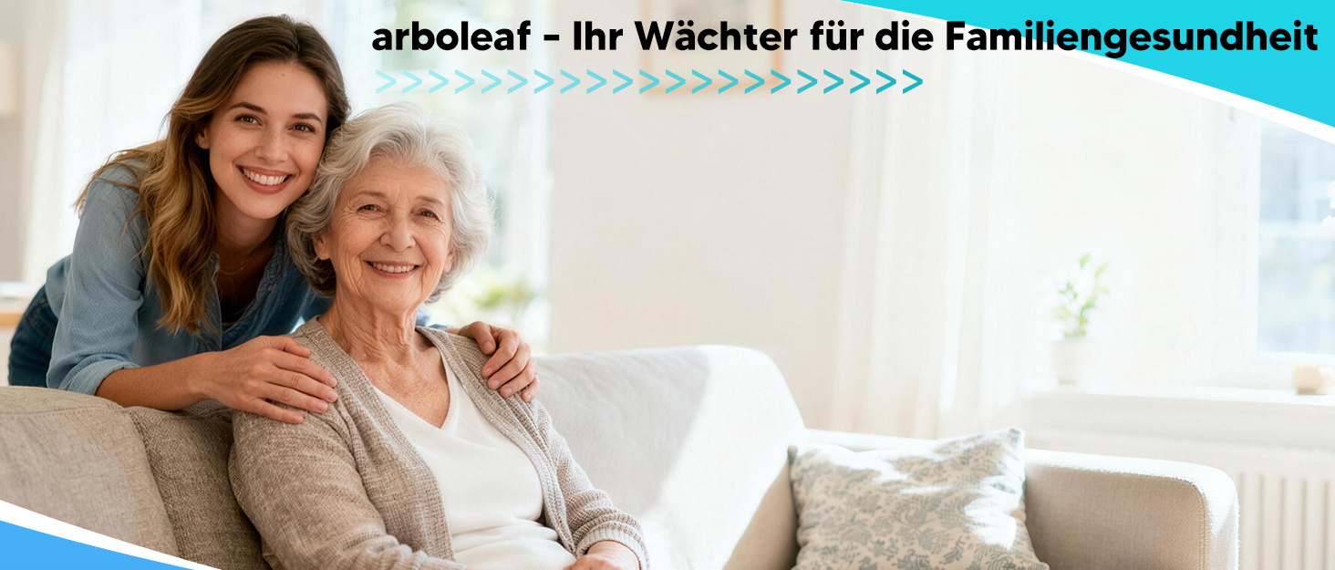 Тонометр на плече Arboleaf з великим LED-дисплеєм, вимірювання пульсу та частоти серцевих скорочень, 4x199 місця пам'яті, зарядка USB-C або AA-батареї, для домашнього використання, білий, компактний