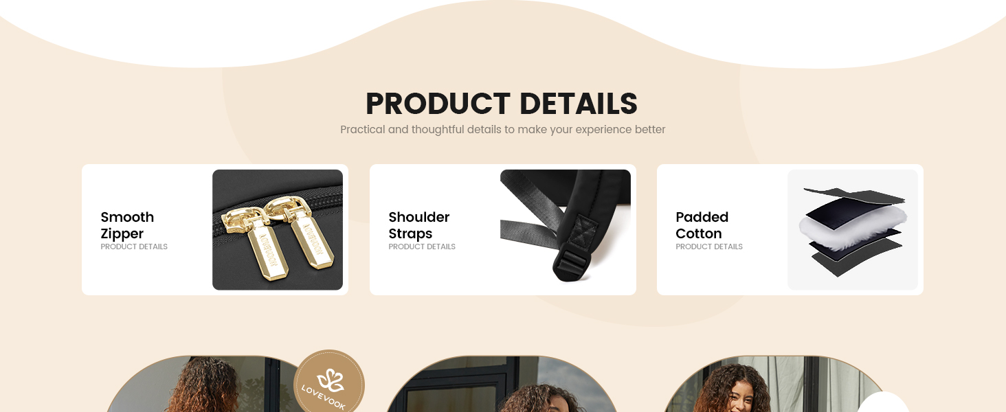 Рюкзак-переноска LOVEVOOK для мами та тата: рюкзак-сумка для догляду за дитиною з пеленальною підкладкою та ременями для дитячої коляски, чорний M