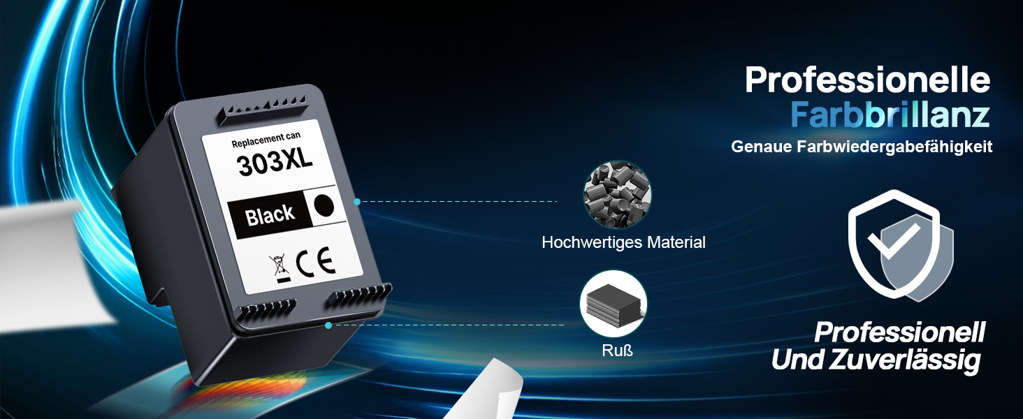 Комплект картриджів 303XL для принтерів HP Envy Photo 6200/7100/7800 серій, Tango X (чорний та кольоровий, 2 шт.)