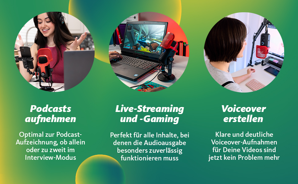 JOBY Wavo Boom Arm - професійний мікрофонний важіль для стрімерів та подкастерів, чорний (Wavo POD)