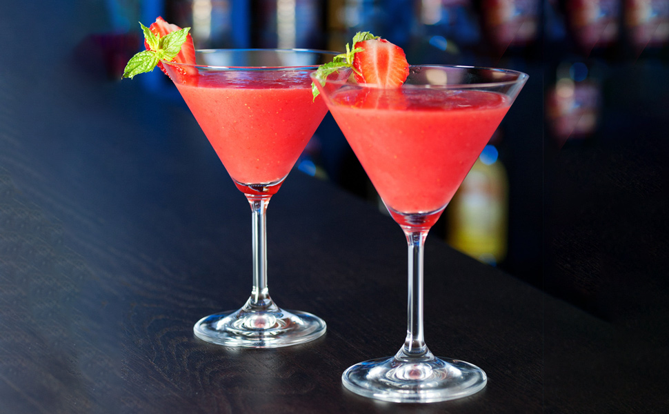 Набір склянок для коктейлів ParaCity Martini, 2 шт. - преміум-скло, 180 мл