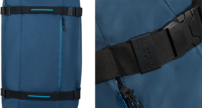 Дорожня сумка на 2 колесах American Tourister Urban Track 68 см, 84 л, сіра (Dark Khaki)