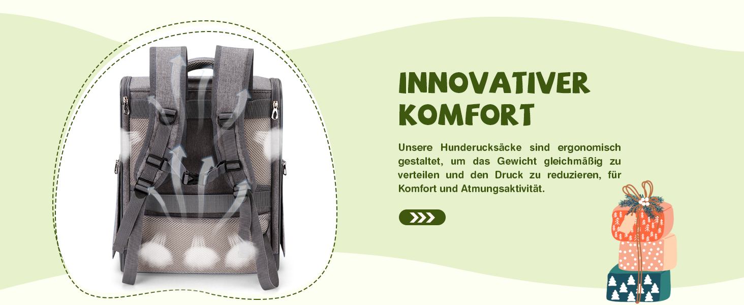 Рюкзак для котів та собак ALLSOPETS, складний, дихаючий, з сонцезахистом, для маленьких котів та собак, ідеальний для подорожей, кемпінгу та піших прогулянок (Беerenроже)