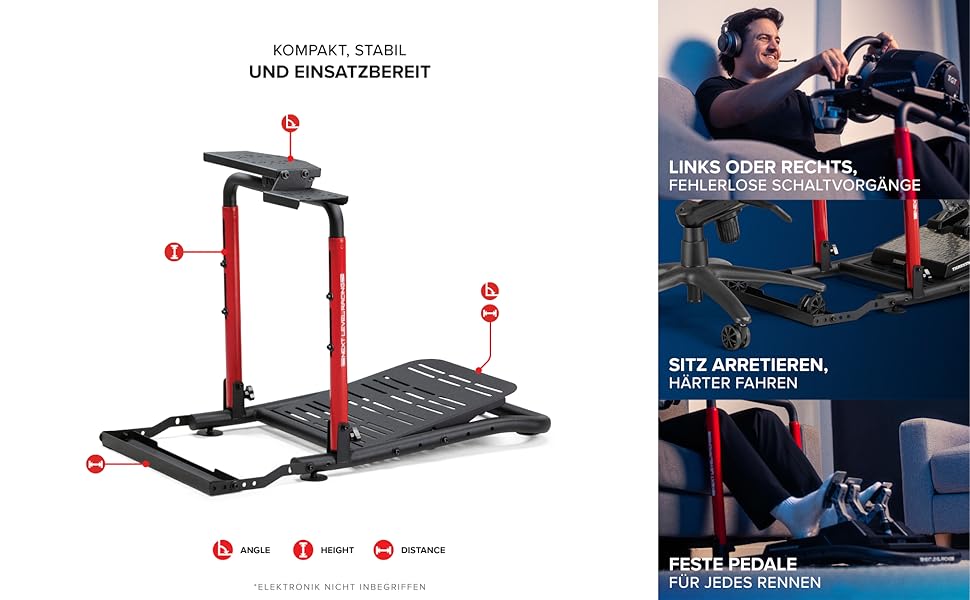 Кріплення для керма Next Level Racing Wheel Stand Lite 2.0 (NLR-S040)