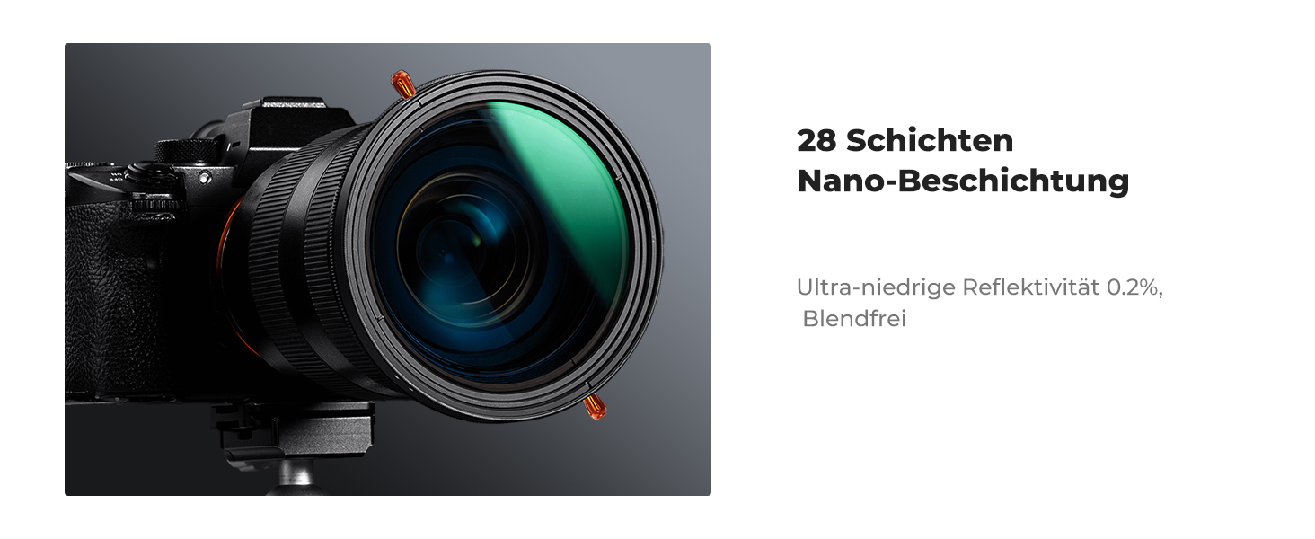 Фільтр K&F Concept 67mm 2-в-1: поляризаційний (CPL) та ND2-ND32 (1-5 ступенів затемнення)