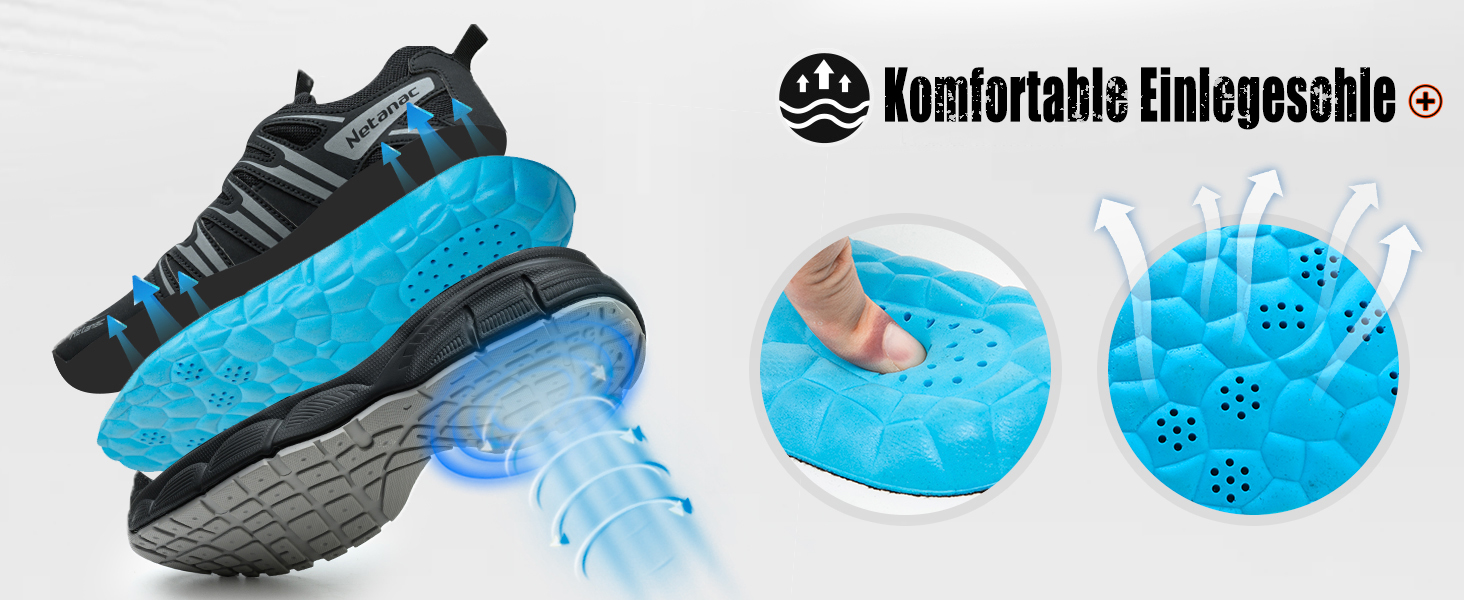 Черевики робочі чоловічі легкі, захисні черевики зі сталевим підноском, жіночі, дихаючі, зручні, широка колодка, гумова підошва, помаранчеві, 40 EU