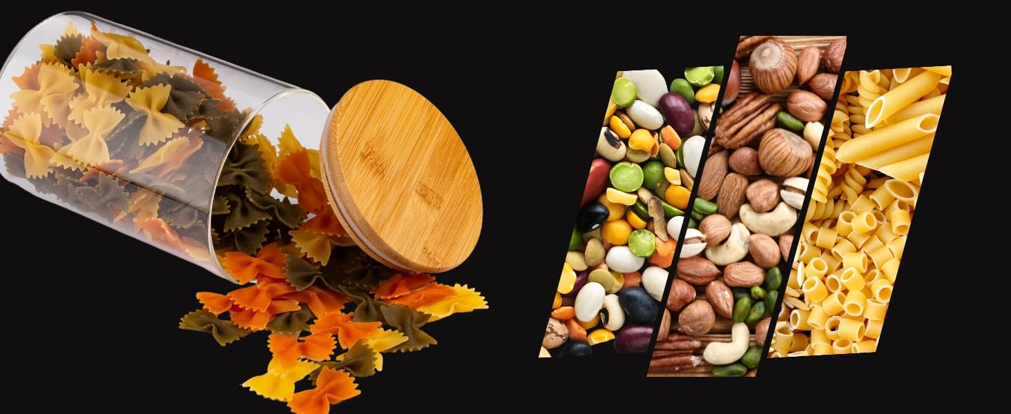 Набір контейнерів для зберігання Deco haus® 2 шт. (1,3 л) - герметичні банки для кави, цукру, крупи та інших продуктів