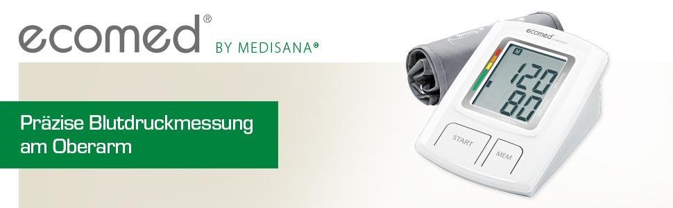 Ecomed BU-92E тонометр на плече без кабелю, з функцією виявлення аритмії, шкалою кольорів WHO, для точного вимірювання артеріального тиску та пульсу з функцією пам'яті
