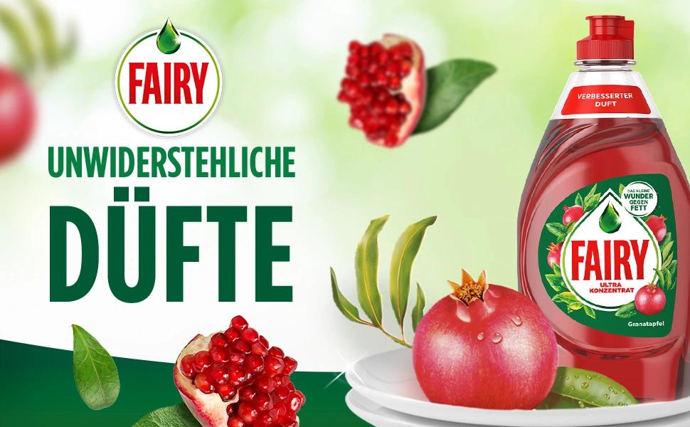Засіб для миття посуду Fairy з лимоном, набір 8 шт по 900 мл