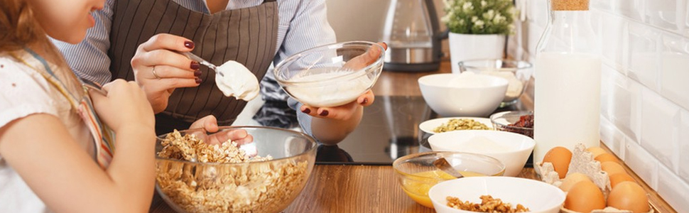 Ручний міксер Sonifer 500W з нержавіючої сталі, 5 швидкостей + турбо, знімні насадки, миється в посудомийній машині