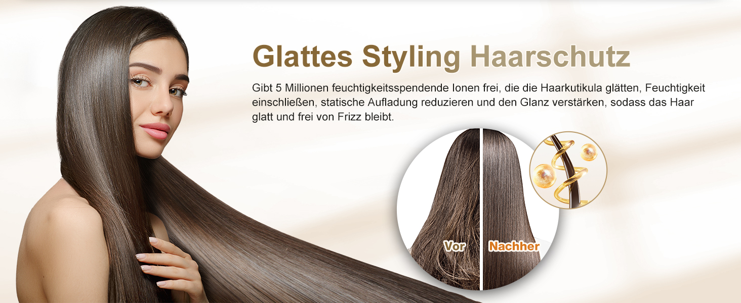 7MAGIC Airstyler 6-в-1: стайлер, плойка, фен, іонізація, для волосся, професійний, для особливих випадків, золото