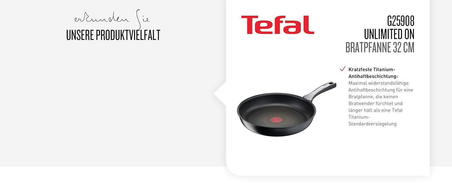 Сковорода Tefal Infinite Induction 30 см з антипригарним покриттям та індикатором температури