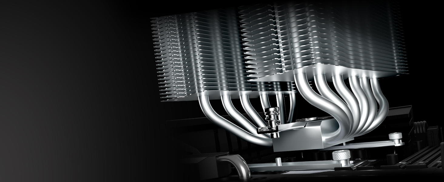 be quiet! Pure Rock Pro 3 Silver - Повітряний кулер для ПК з 4 тепловими трубами та вентилятором Pure Wings 3 120mm