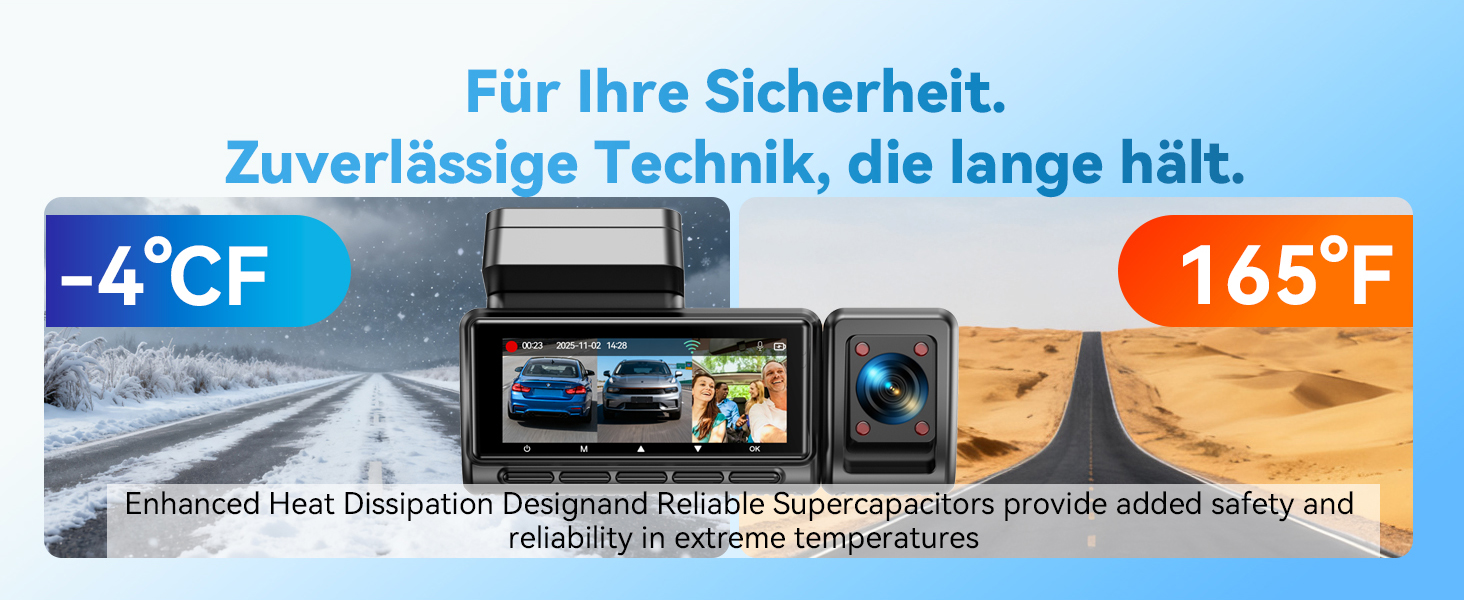 Автомобільний відеореєстратор 4K/1080P 4-канальний (передній, задній, внутрішні) з SD-картою 64ГБ, 3