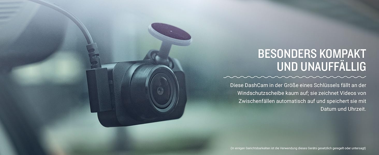 Відеореєстратор Garmin Dash Cam Mini 3: компактна камера з 1080p HD, кутом огляду 140° та автовизначенням ДТП
