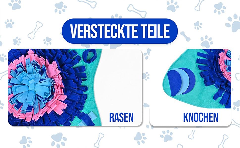 PET ARENA килимок для нюхання собак – інтелектуальна іграшка для собак, велика, багатобарвна, регульована та миюча