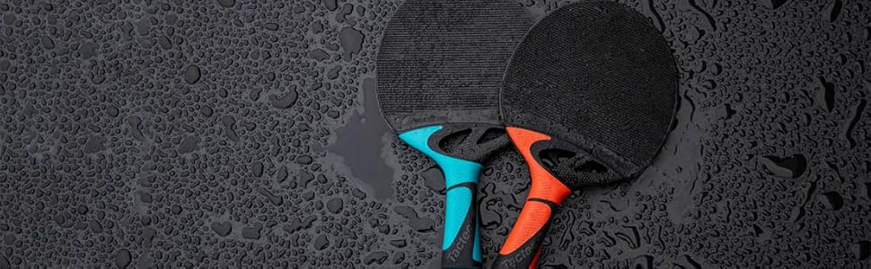 Набір тенісних шашок Cornilleau Tacteo Pack Duo 2023 для гри на вулиці, міцні