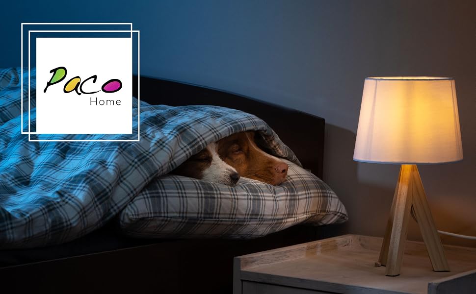Торшер Paco Home для вітальні та спальні E27 з абажуром з тканини, білий. Настільна лампа на штативі з вимикачем