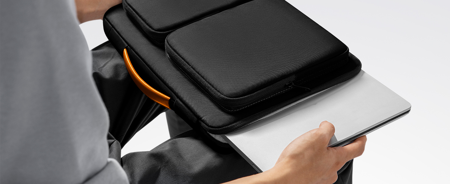 tomtoc 360° Захисний чохол для ноутбука 16'' MacBook Pro M4/M3/M2/M1 Pro/Max (2019-2024), сумка для ноутбука, сумісна з ASUS Vivobook 15/16, Dell Inspiron 15