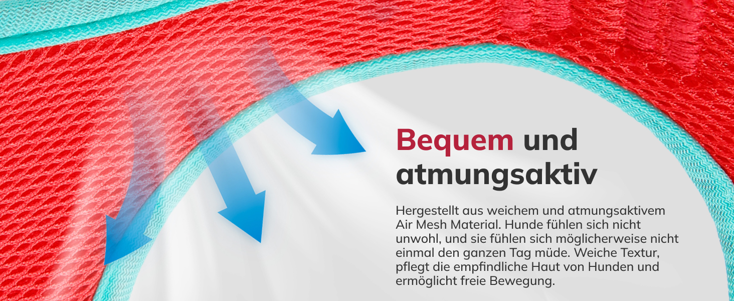 Шлейка для собак FAYOGOO, без чіпкості, з переднім кріпленням, світловідбиваюча, регульована, м'яка, з підкладкою, для малих, середніх та великих собак, для прогулянок (Блакитна, S)