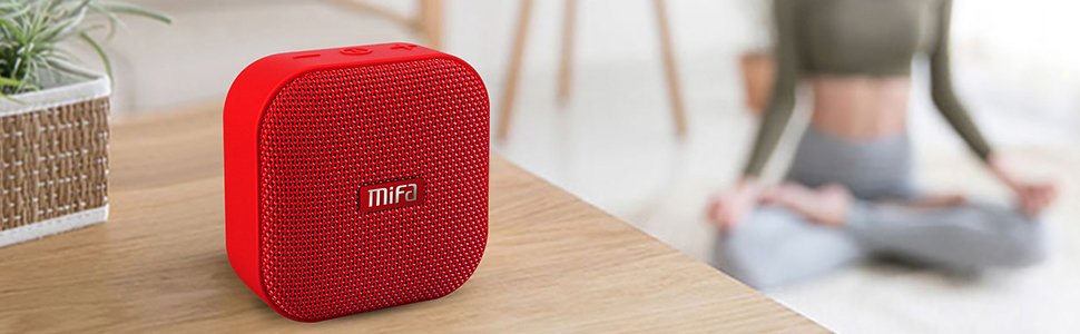 Портативна Bluetooth колонка MIFA A1 Mini: Водонепроникна (IP56), TWS, 15 годин, Чорний