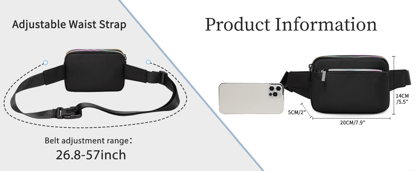 Поясна сумка TYNAT T201 сірого кольору, ультралегка, для туризму та спорту (чоловіча/жіноча)