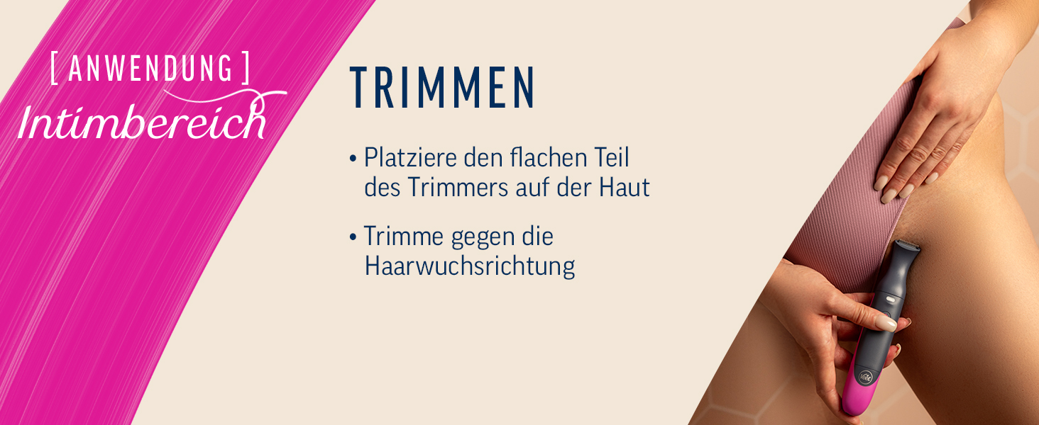 Триммер Veet Expert Intimate All-In-One: для обличчя, брів, інтимної зони та під пахвами - водонепроникний