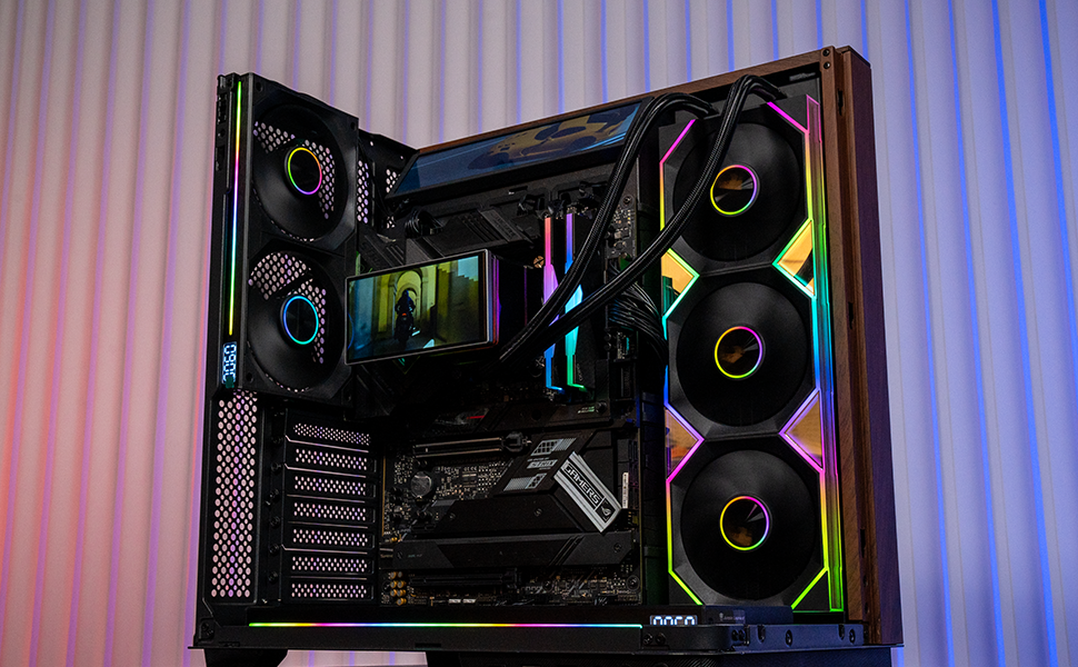 ProFlow AIO 240BK: Система водяного охолодження з LCD-дисплеєм для AM4/AM5/LGA1851/1700