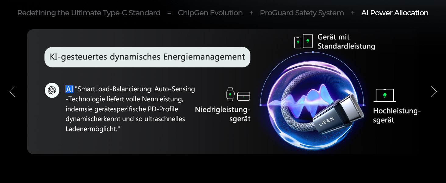 Кабель USB-C 2 шт. LISEN 240W, 2 метри, темно-синій. Сумісний з Samsung Galaxy S24 Ultra, MacBook Pro/Air, Galaxy S25/S23, iPhone 17/16/15 Pro, iPad Pro/Air