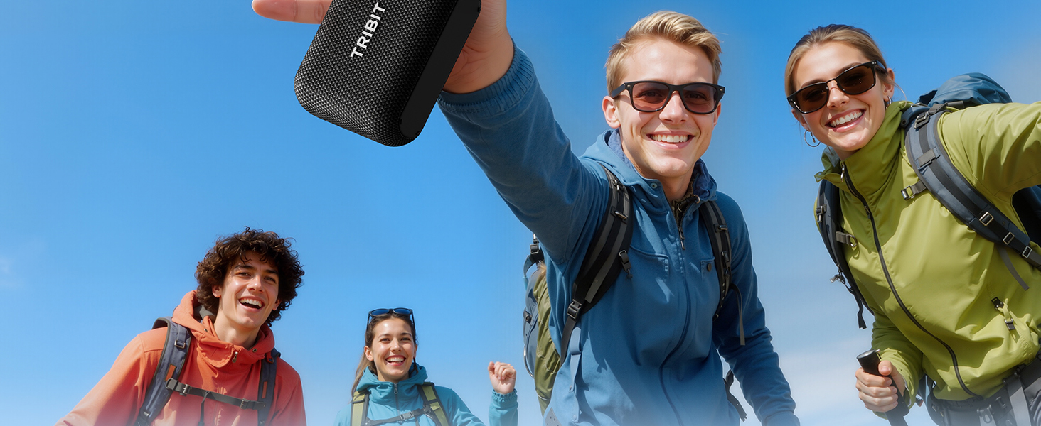 Tribit PocketGo Mini: Водонепроникна Bluetooth колонка IP68, 20 год, зелений