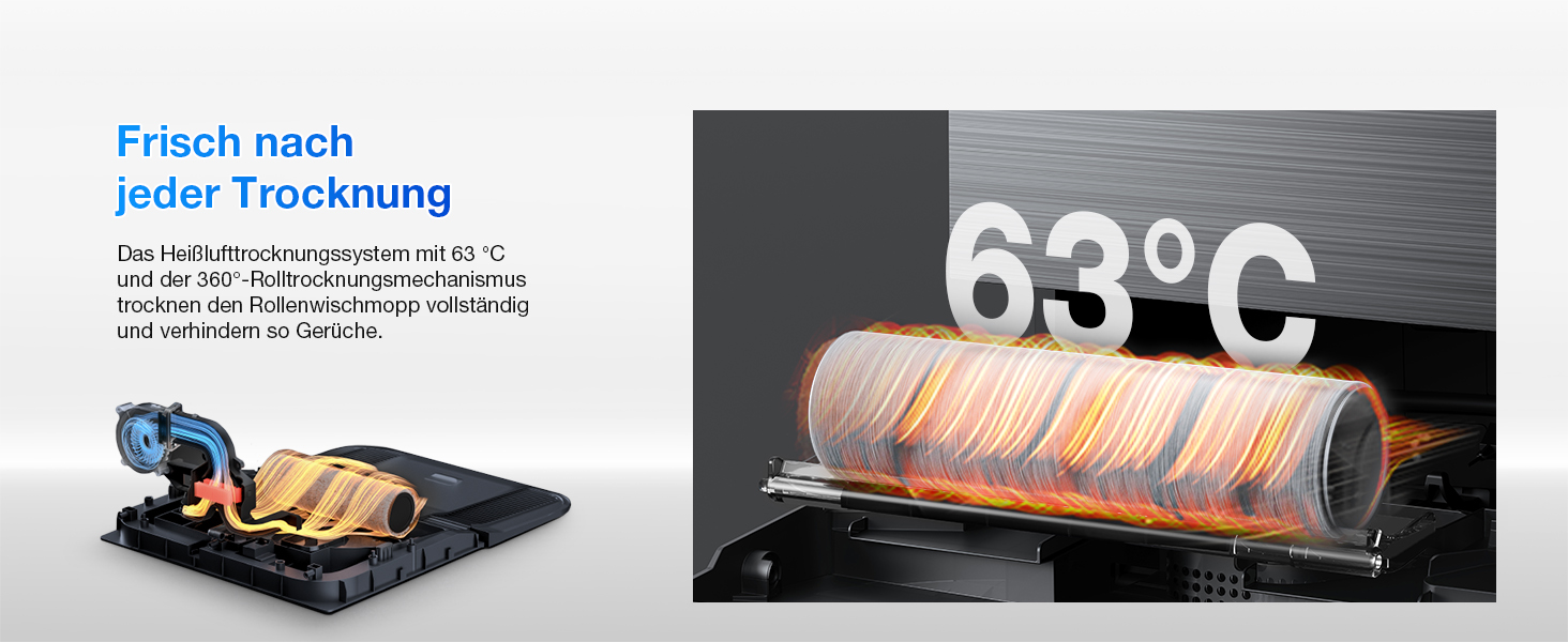 Робот-пилосос ECOVACS DEEBOT T30C Pro Omni GEN 2 з функцією миття, потужність 15400Pa, автопорожнення, гаряча сушка, час роботи 200 хв, ідеальний для шерсті тварин та килимів