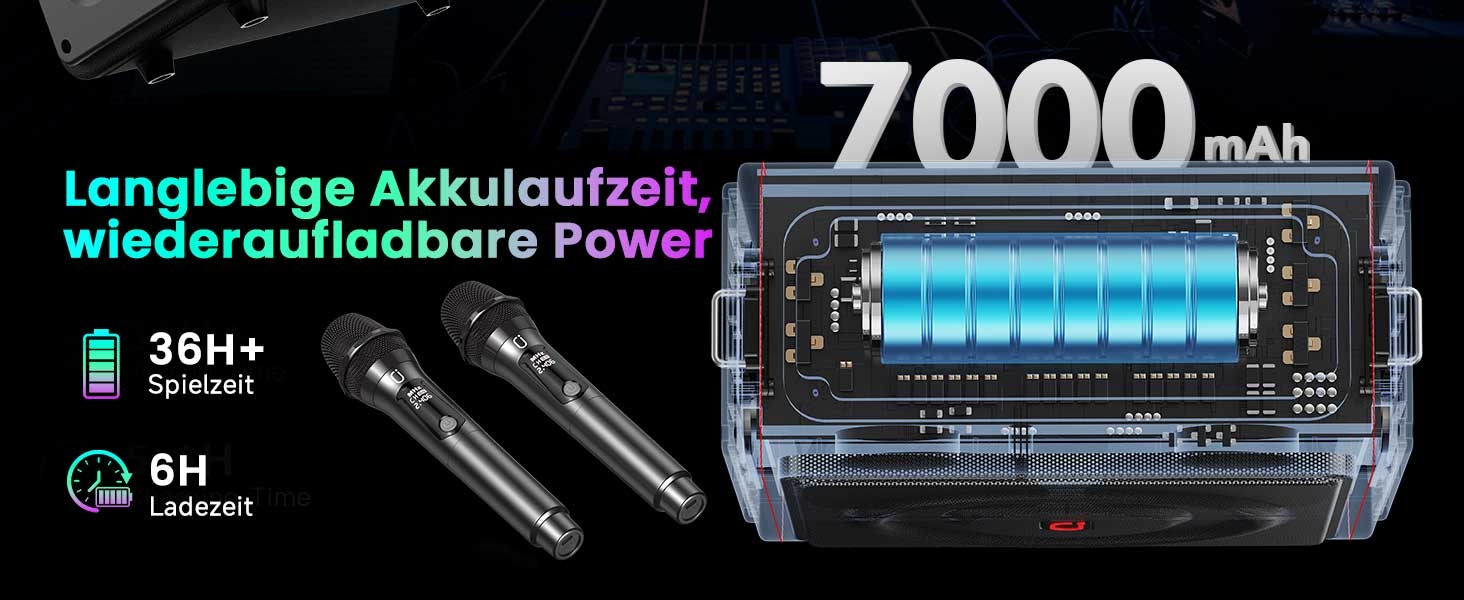 Караоке машина з 2 мікрофонами, портативна Bluetooth колонка з підсвіткою, FM, USB, TF, AUX, TWS, для дорослих та дітей, MS78