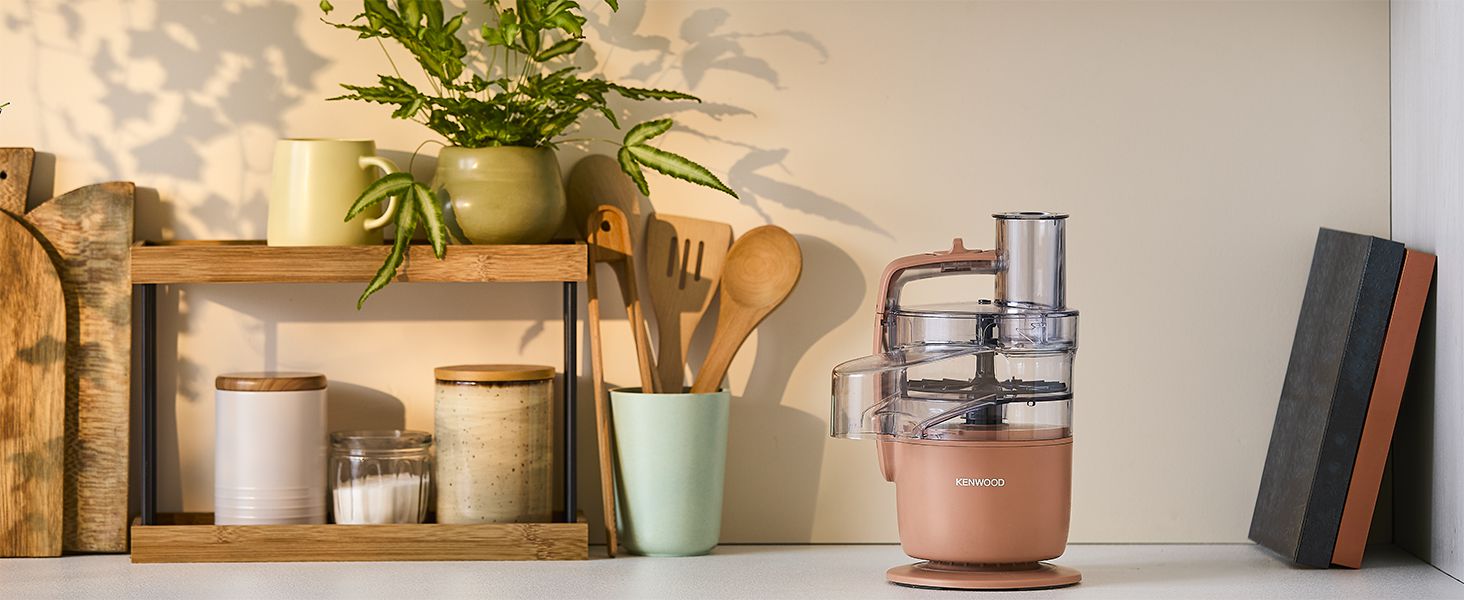 Кухонний комбайн Kenwood MultiPro Go FDP22.130GY, 650 Вт, 1.3 л, Компактний, Багатофункціональний, Синій