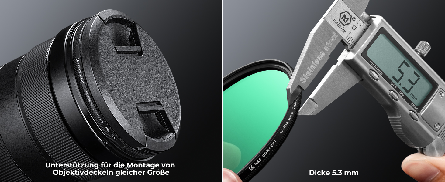 Поляризаційний фільтр K&F Concept Nano X-Serie True Color 82mm CPL - без кольорового відблиску