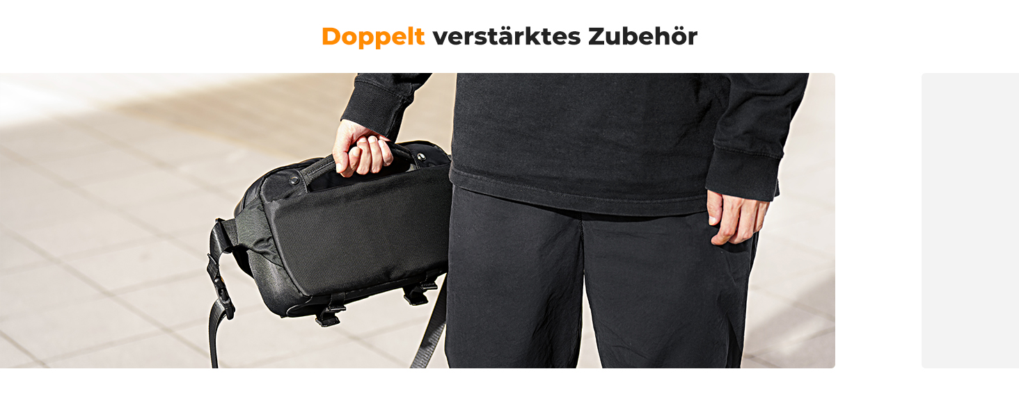 Рюкзак для камери K&F Concept, сумка через плече, фотосумка, чорний (M)