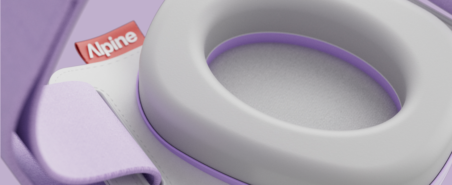 Захисні навушники Alpine Muffy Baby Komfort для дітей до 48 місяців - навушники для захисту від шуму, фіолетовий колір