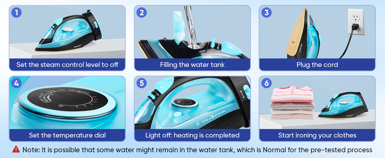 Пароочисник ZStarlite Powersteam Ultra: бездротовий, 2400W, керамічна підошва, антикальк, безперервний пар, вертикальне прасування, самоочищення, 320мл, блакитний