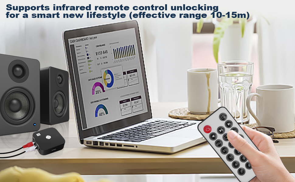 Bluetooth адаптер Aux 3.5 мм: Bluetooth 5.3 стереоприймач для аудіосистеми, автомобіля, підсилювача