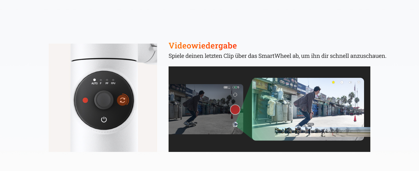 Insta360 Flow - Gimbal для смартфона з автотрекінгом, 3-осьова стабілізація, вбудований селфі-стік та штатив, білий