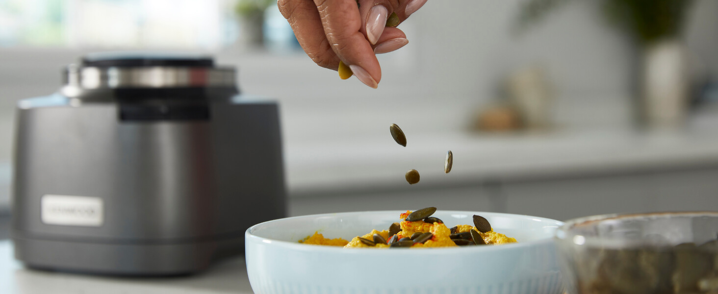 Електричний міні-подрібнювач Kenwood Easy Chop CHP61.100WH, білий, 800 Вт, 0,5 л