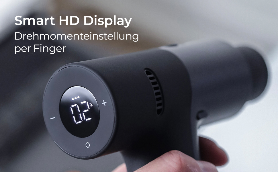 Акумуляторний дриль-шуруповерт HOTO 12V, 30 Нм, 1400 об/хв з LED-індикатором та USB-C зарядкою