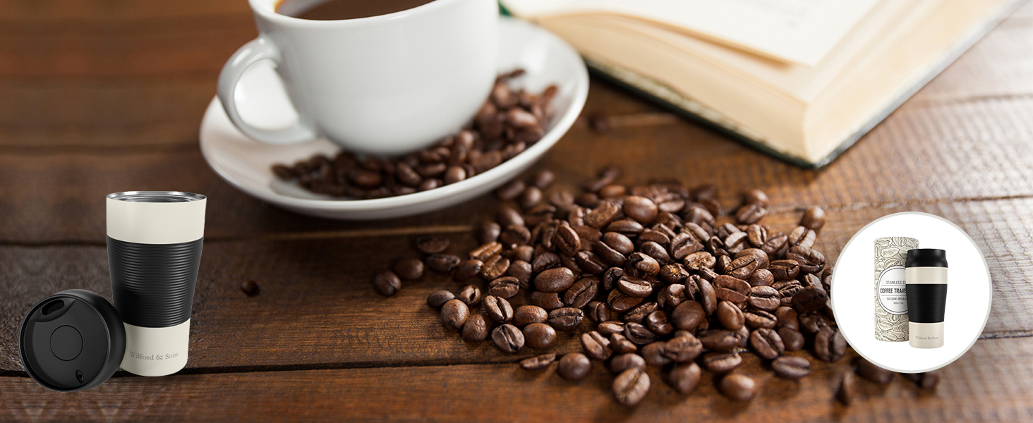 Термокружка для кави To-Go з нержавіючої сталі, 360 мл, рожева | Зберігає тепло 4 години, холод 8 годин | Без BPA, витікання неможливе