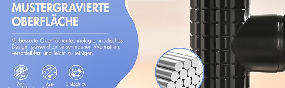 Сучасна кухонна змішувач AIMADI з висувною лійкою, поворотним гусаком на 360°, чорний/рожеве золото, для кухні та мийки